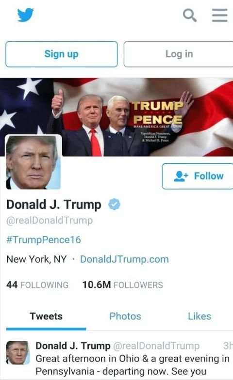 Donald Trump App 2016 screenshot 2