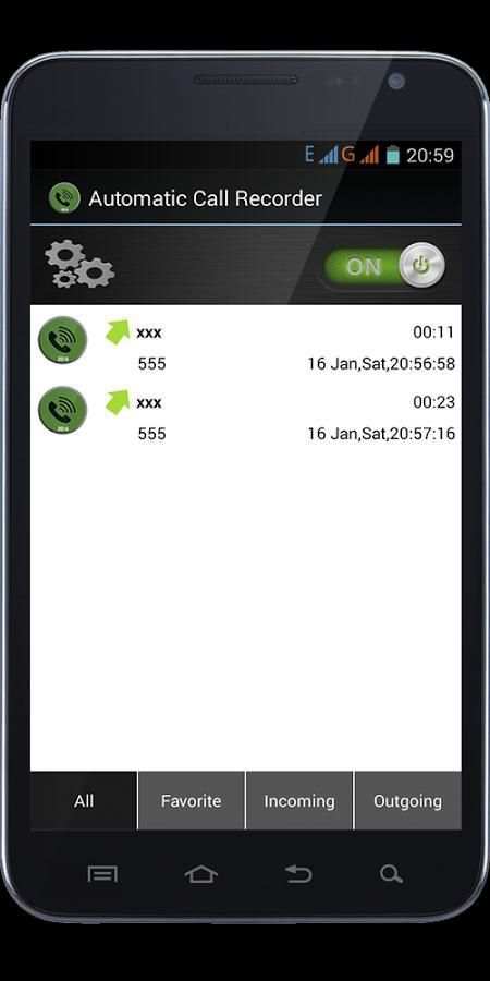 Automatic Call recorder screenshot 3