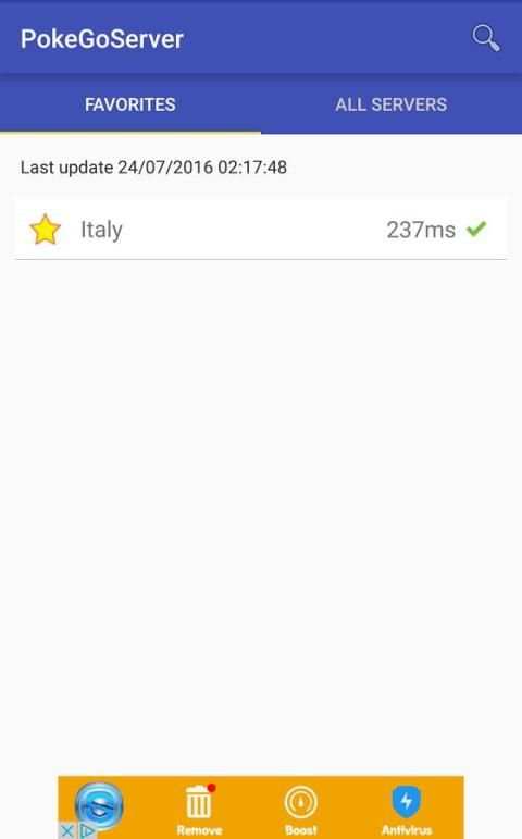 Poke Server Status स्क्रीनशॉट 3