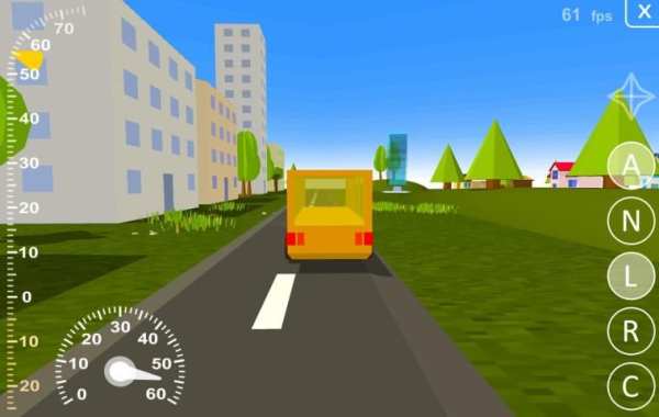 Roads Blocky: Pixel Cars скриншот 3