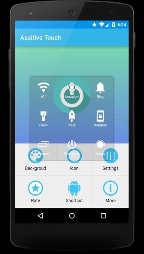 Assistive touch 7 تصوير الشاشة