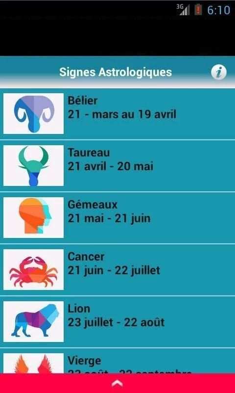 Signes Astrologiques screenshot 6