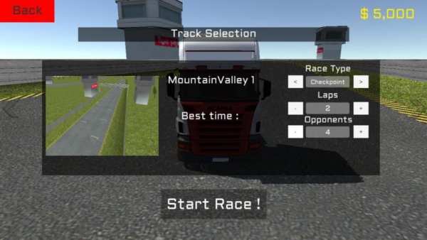 Racing on trucks screenshot 3