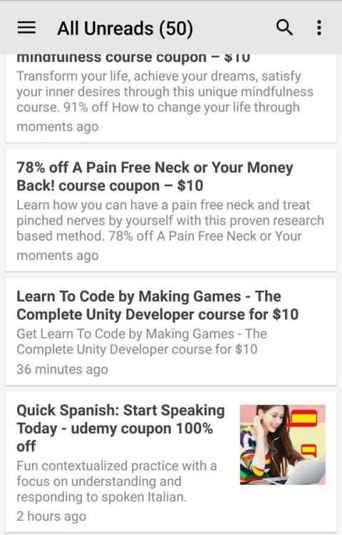 Coupons udemy скриншот 1