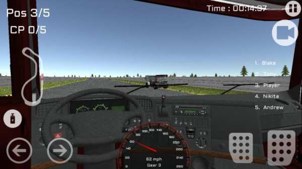 Racing on trucks screenshot 2