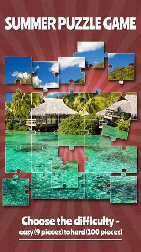 Summer Puzzle Game screenshot 1