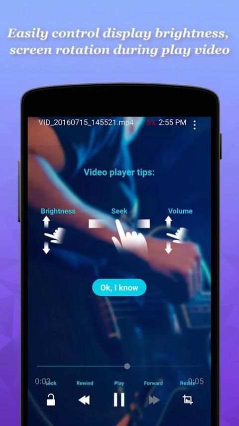 Video Player 5 تصوير الشاشة