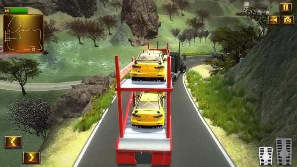 Uphill Cargo Truck Driving Sim screenshot 8