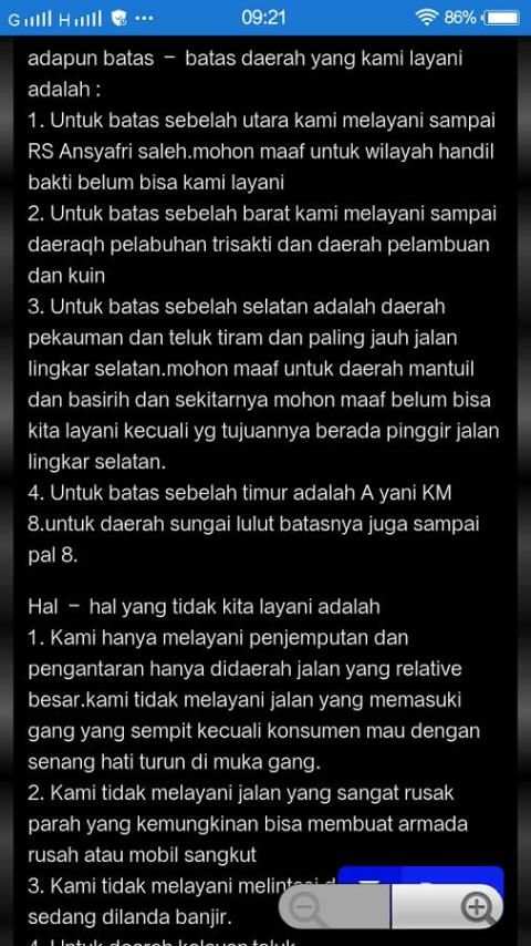 Transporter Ojek Mobil screenshot 2