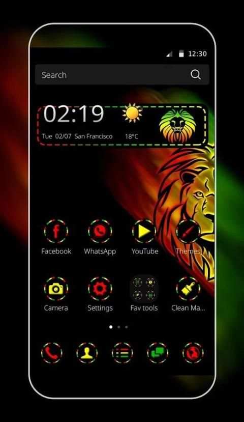 Rasta Reggae Theme screenshot 4