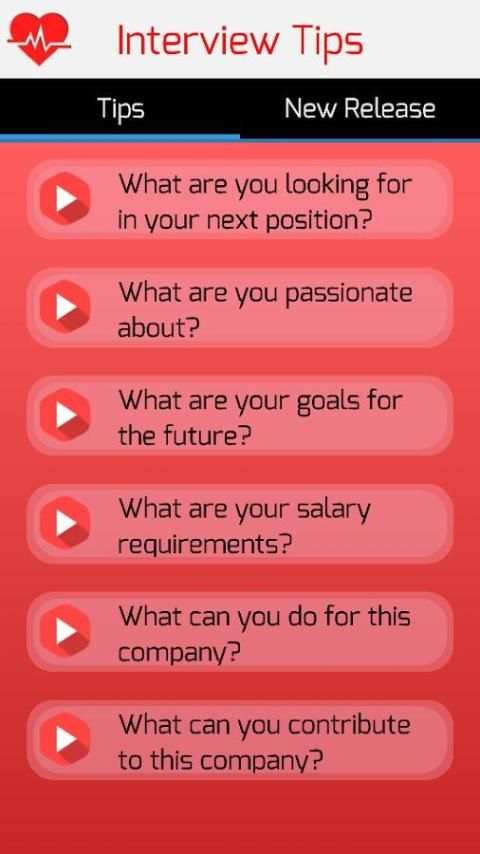 Interview Tips скриншот 3