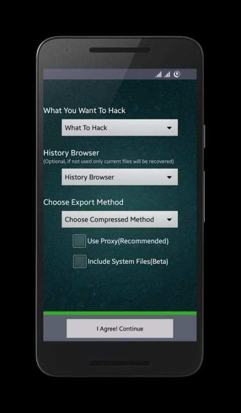 WhatsHacker скриншот 3