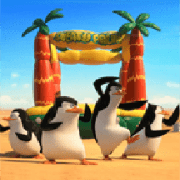 Пингвины с Мадагаскара Живые Обои иконка