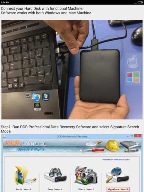 Hard Disk Drive Recovery Help скриншот 11
