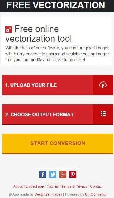 Vectorize images screenshot 2