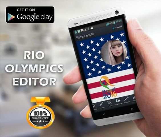 Rio Olympics 2016 Flag photo 3 تصوير الشاشة