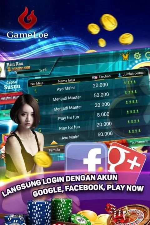 Capsa Susun Gameloe Capsa screenshot 2