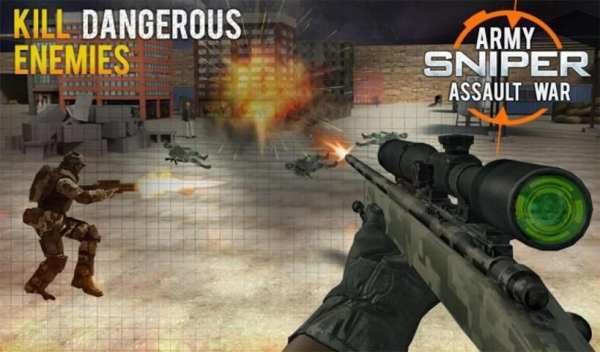 Army Sniper Assault War screenshot 4