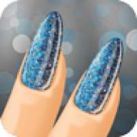 Pretty Glitter Nails on 9Apps