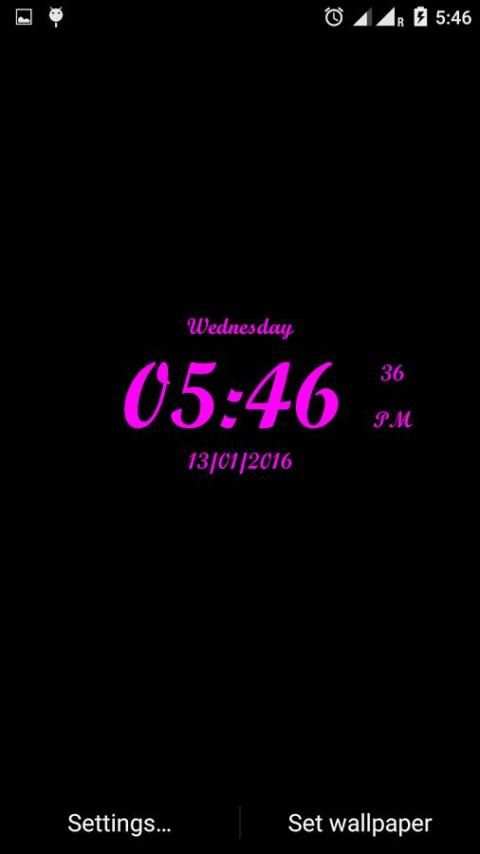 LED Digital Clock Pro 4 تصوير الشاشة
