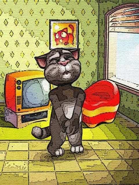 Cartoon Puzzle Cat screenshot 3