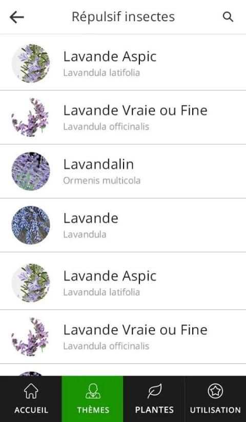 Les huiles essentielles screenshot 2