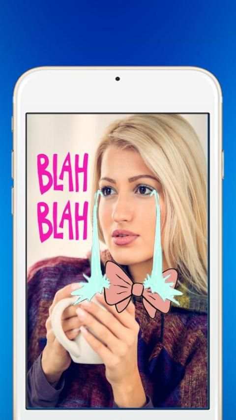 Snap Photo stickers and filter 3 تصوير الشاشة