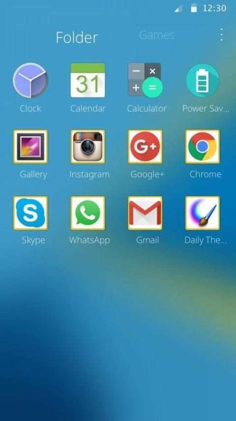 موضوع لبلاك بيري PRIV 4 تصوير الشاشة