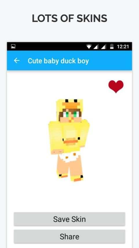 Baby Skins for Minecraft PE screenshot 1