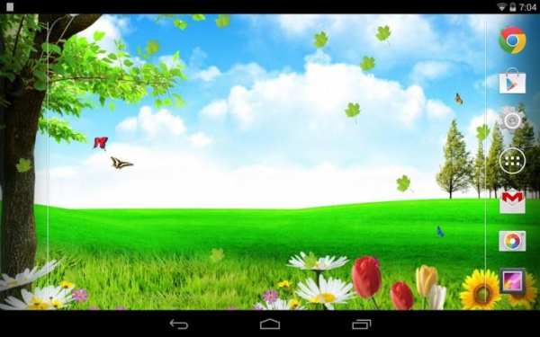 Leaves Live Wallpaper screenshot 2
