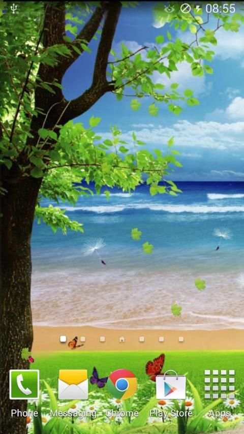 Rụng lá Live Wallpaper screenshot 9