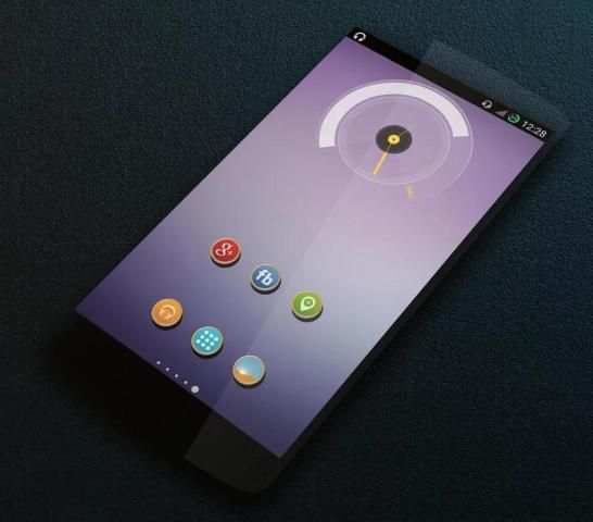 SHADOW THEME APEX/NOVA/ADW/GO screenshot 1