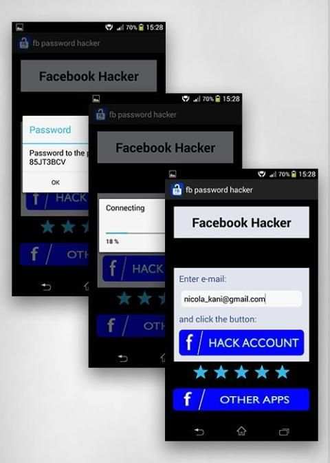Password Hacker Fb (prank) screenshot 2