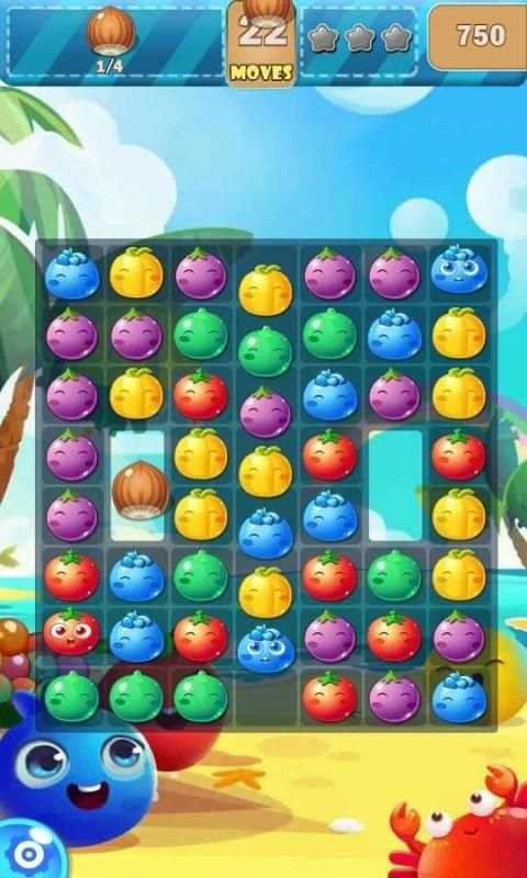 Jungle Fruit Crush screenshot 1