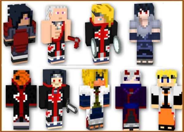 Mod Naruto for Minecraft Pe screenshot 1