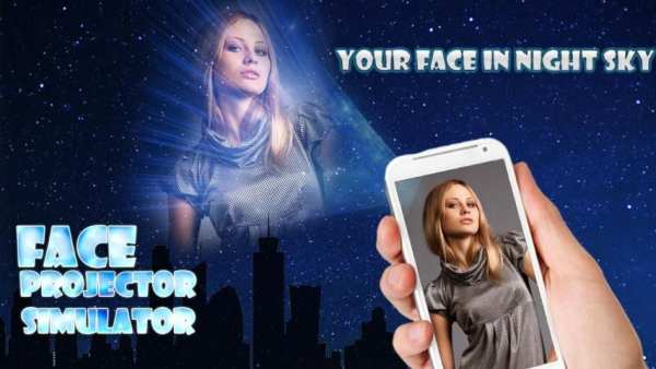 Face projector simulator Prank screenshot 2