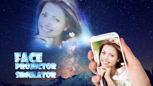 Face projector simulator Prank screenshot 1