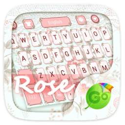 Rose GO Keyboard Theme & Emoji