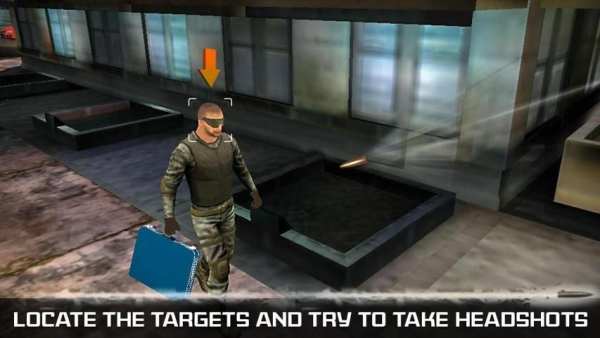 sniper perang kota 2016 - 3D screenshot 6