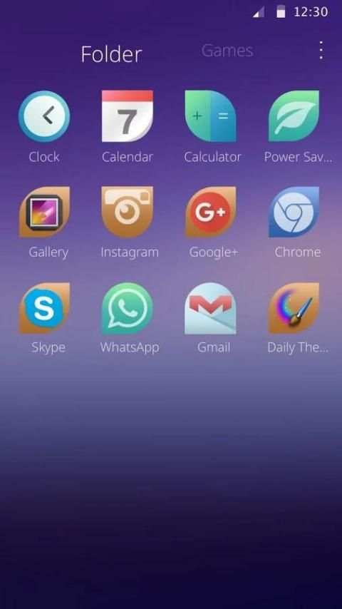 Tema untuk Oppo Telepon screenshot 2
