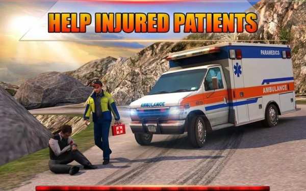 Ambulance Rescue Driving 2016 6 تصوير الشاشة