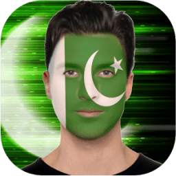 Pakistani Face Flag