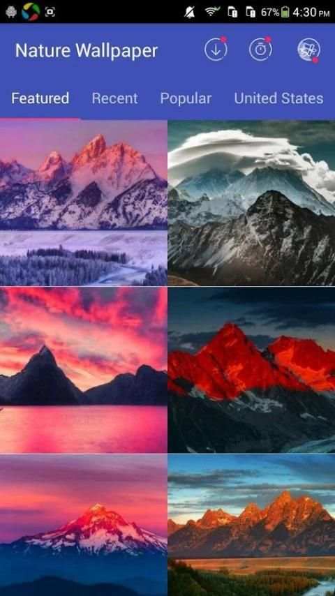 Beautiful Nature Wallpapers screenshot 1