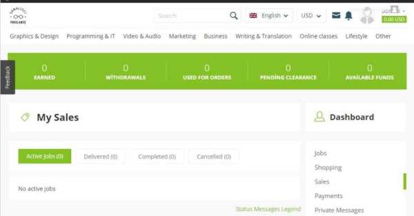 Freelance Jobs screenshot 1