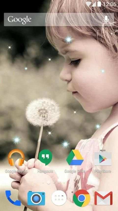 Baby Live Wallpapers screenshot 1