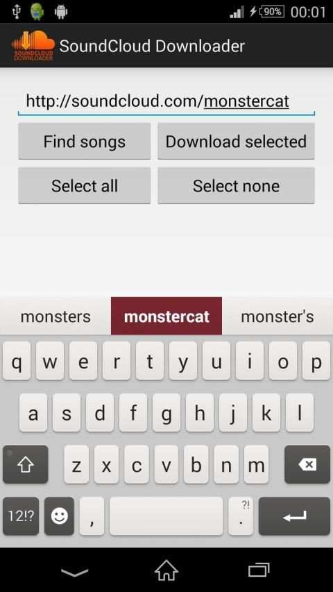SoundCloud Downloader скриншот 3
