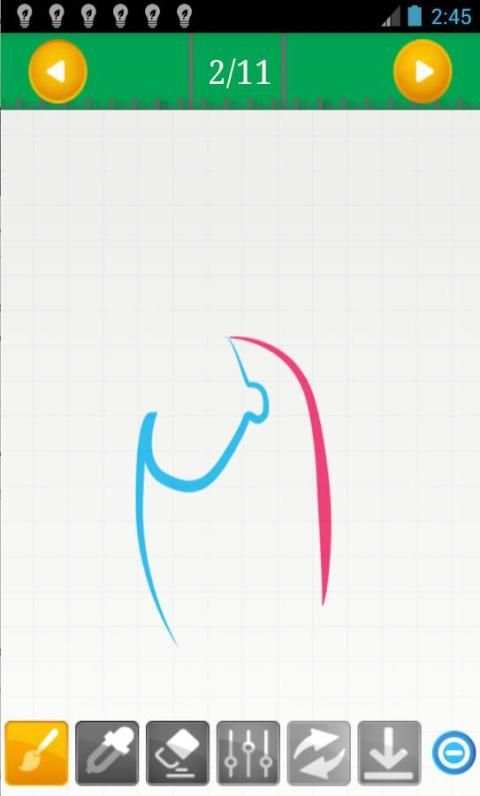 تعلم كيفية رسم العيون скриншот 8