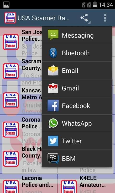USA Scanner Radio скриншот 2