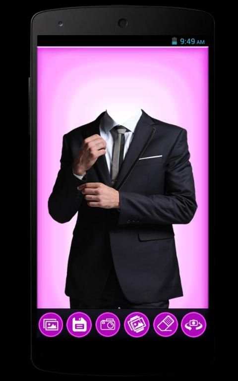 Men Blazer Photo Montage screenshot 4