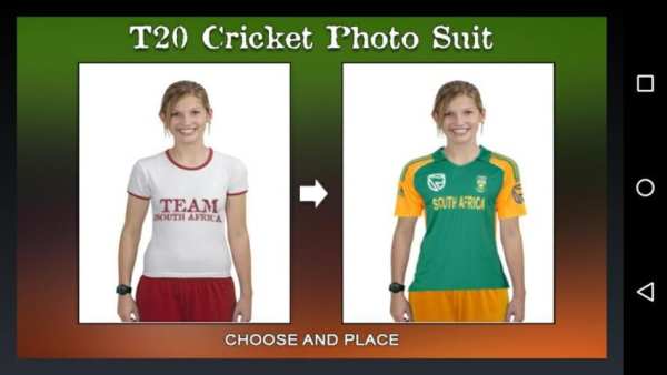 Cricket Photo Suit Editor screenshot 3
